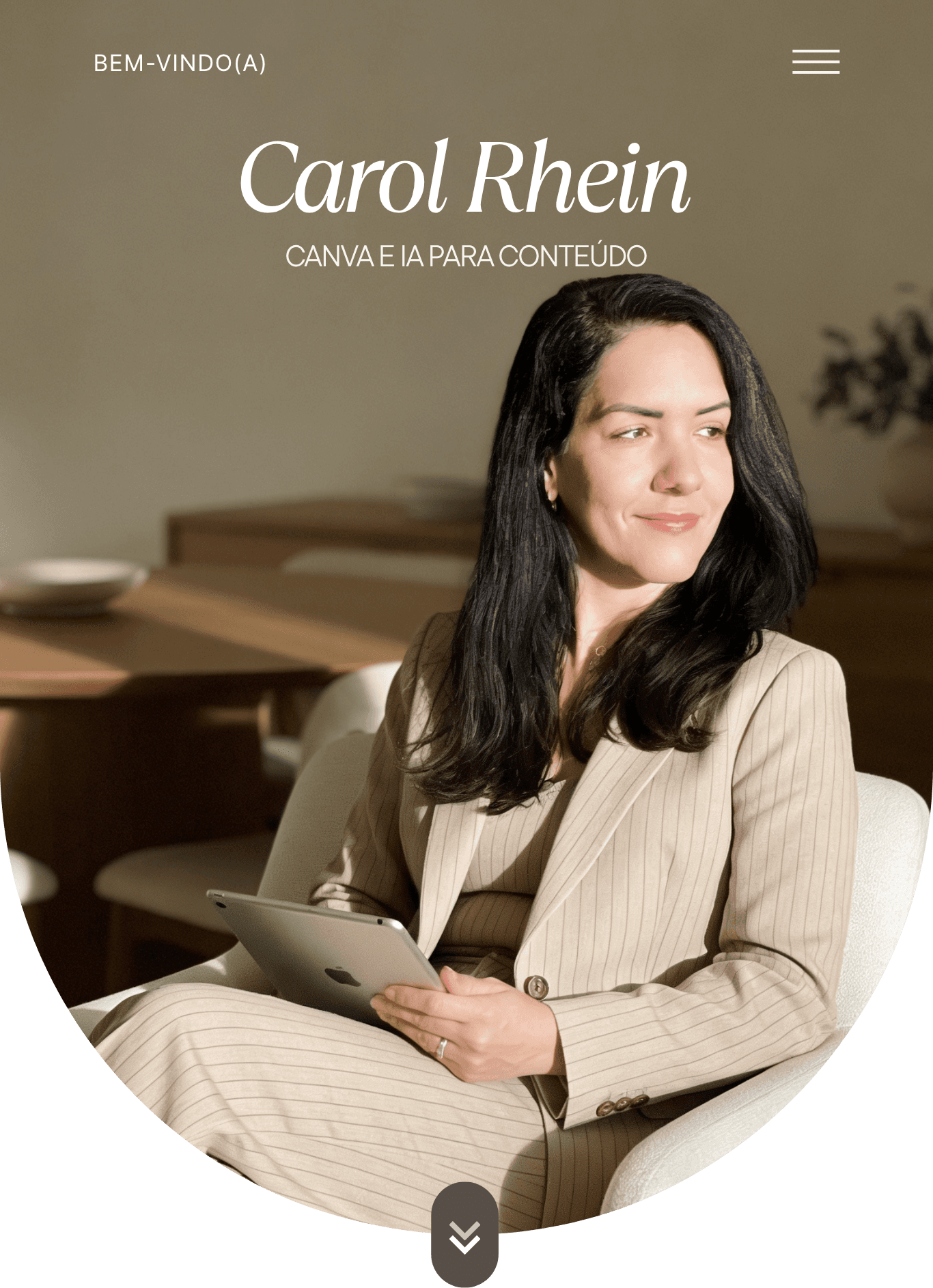 Carol Rhein — Canva e IA para Conteúdo
